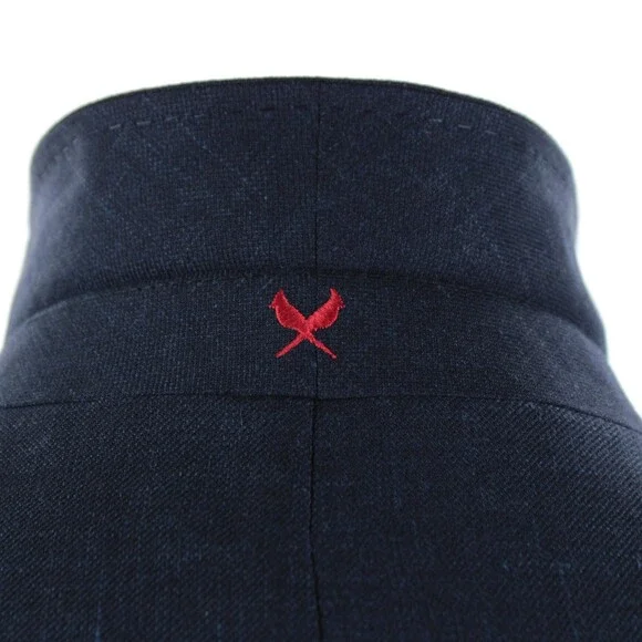 Cardinal of Canada NWT Wool Blend Sport Coat Size 40R US In Blue Melange